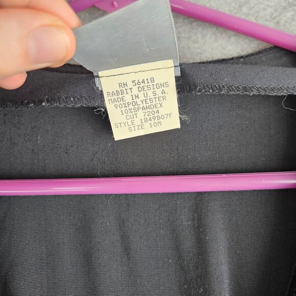 Black Velvet Embroidered Boho Y2K Floral Trim Cardigan Top Size 10 - Picture 7 of 8